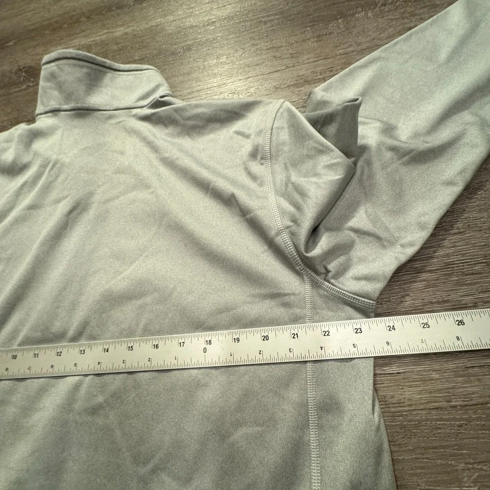 The North Face Jacket XL Grey Polyester Quarter Zip Pullover BlueSnap Gorpcore